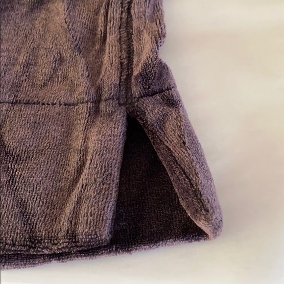 Free People We the Free Valerie Purple Velour Tee - Picture 5 of 6